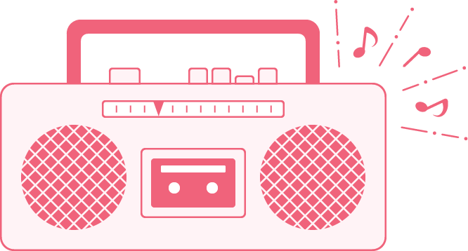 イメージ ラジカセ